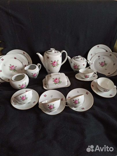 Антиквариат: Редкий сервиз,1943г.,Kaestner Saxonia