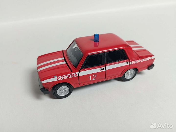 Ваз 2105 пожарная 1:43