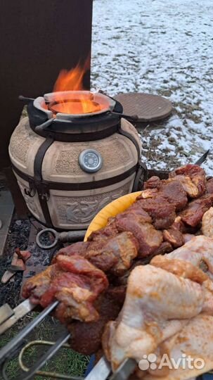 Тандыр с датчиком температуры