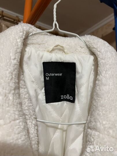 Шуба тедди белая 44