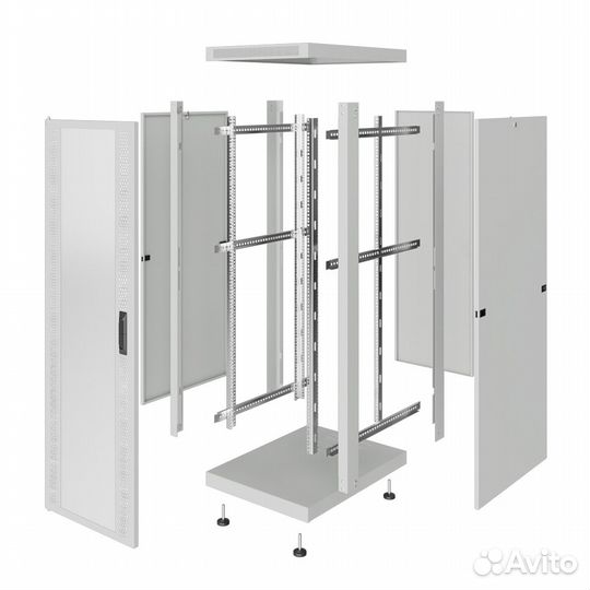 Телекоммуникационный шкаф напольный 19 18U 60/60G