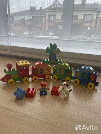 Lego duplo поезд 10954