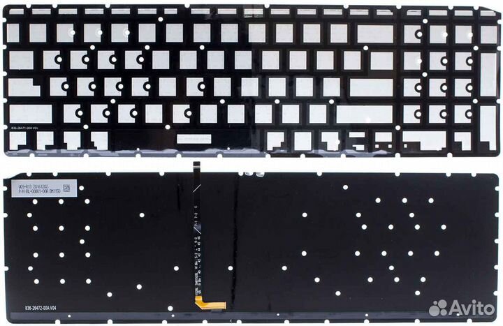 Новая клавиатура HP Omen 17-w с подсветкой KHP41