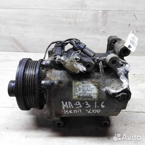 Компрессор кондиционера Mitsubishi Lancer 9 1.6i 4