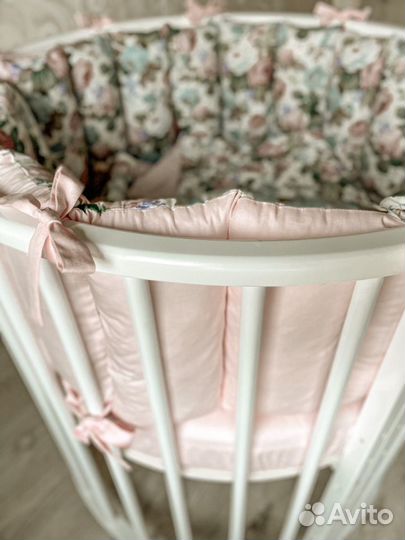 Бортики в кроватку новые