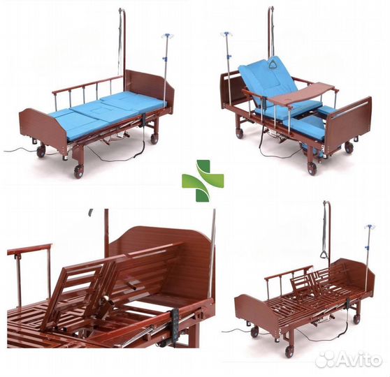 Медкровать с переворотом и электротуалетом
