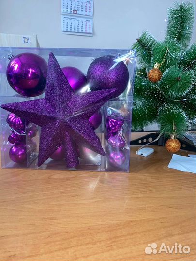 Набор елочных игрушек