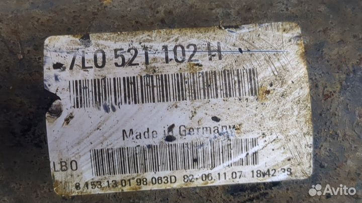 Кардан задний Volkswagen Touareg, 2008