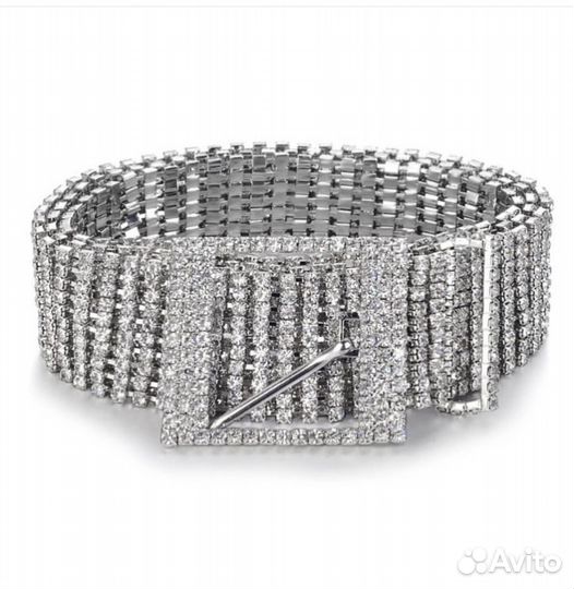 Ремень из кристаллов