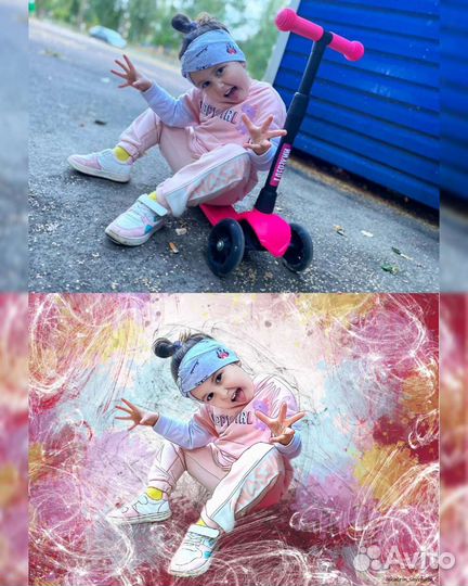 Портрет с фото на холсте