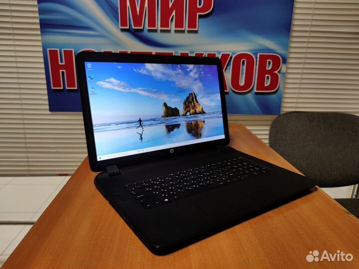 Ноутбук бу / HP / 17 дюймов / ssd / 1tb