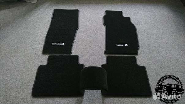 Автоковрики для Nissan Fairlady Z (Z31), черные