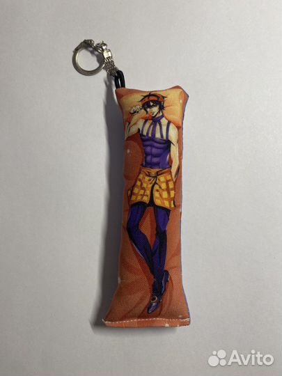 Мини дакимакура брелок джоджо аниме