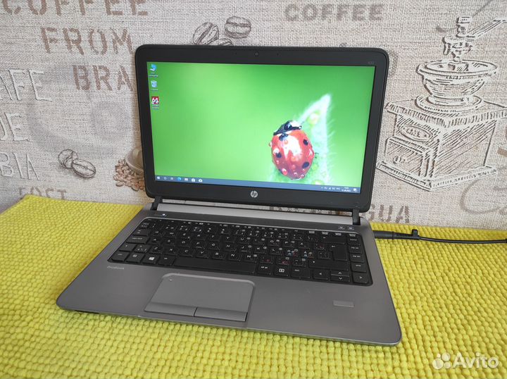 Производительный HP ProBook Core i3-4005u + SSD