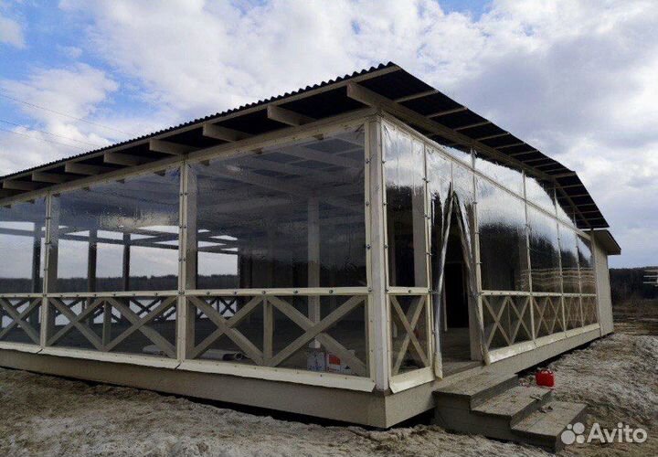 Окна для беседок, шатров, веранд