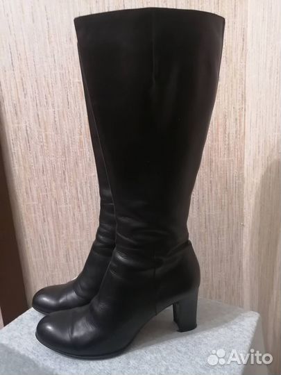Сапоги женские демисезонные - 40 размер - Италия