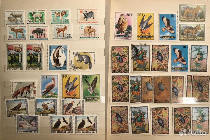 Почтовые марки: Флора и фауна