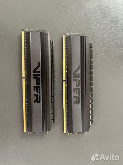 Оперативная память Viper ddr4 16gb 3000mhz