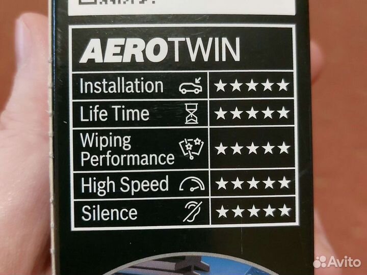Щетки стеклоочистителя bosch aerotwin