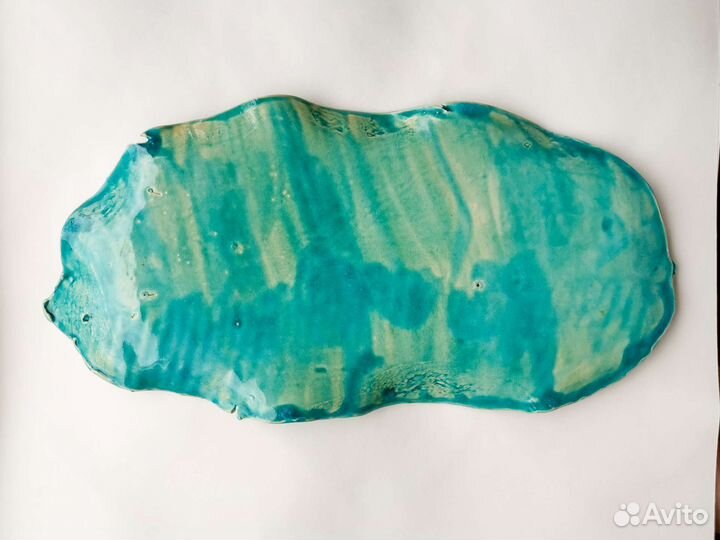 Керамическая тарелка 