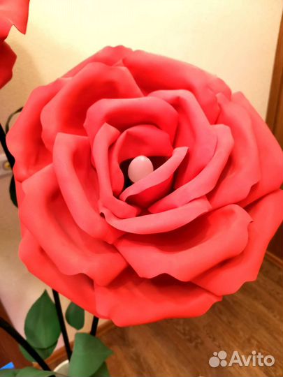 Светильник роза из изолона