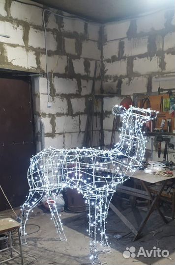 Новогодние световые фигуры