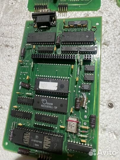 Плата с радиодеталями