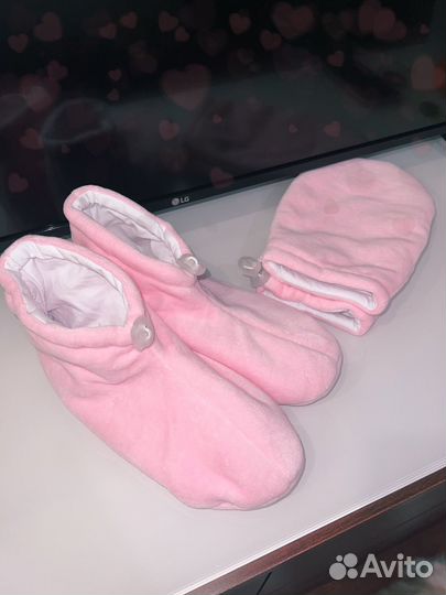 Набор для парафинотерапии: перчатки и носочки