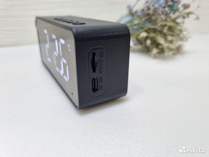 Будильник с Bluetooth колонкой