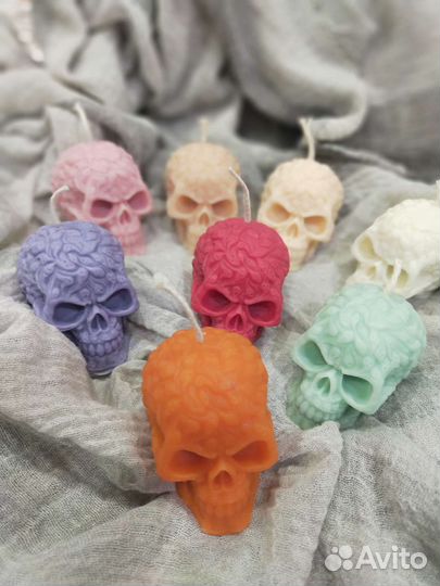 Свеча черепушка