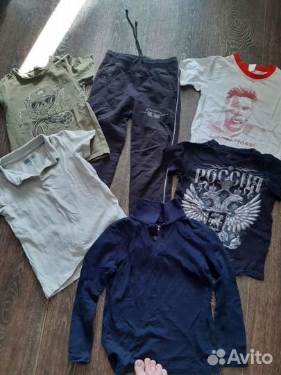 Пакет вещей на мальчика 122 рост