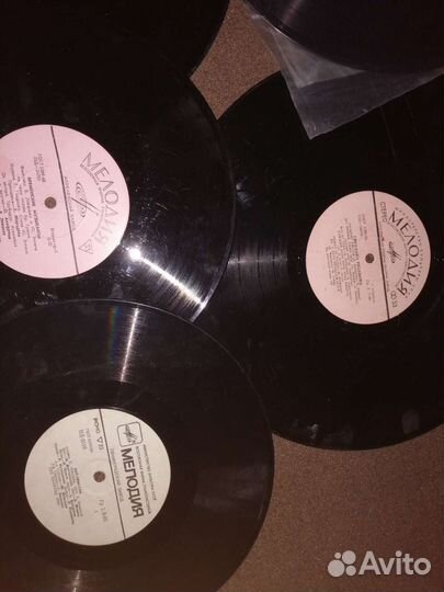 Виниловые пластинки СССР