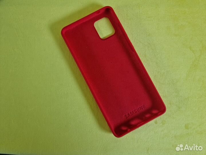 Чехол Samsung Note 10 Lite Silicone Case
