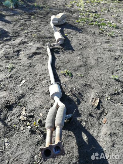 Глушитель в сборе с катализатором Passat B6