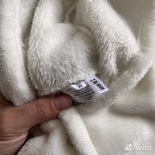 Комбинезон плюшевый 68