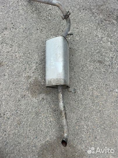 Глушитель в сборе Chevrolet Aveo седан 1 2008