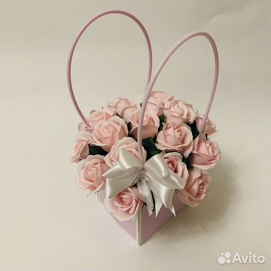 Букет из мыльных роз,подарок