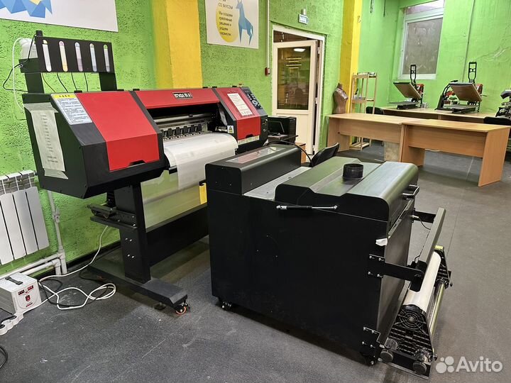 Dtf принтер и шейкер сушка