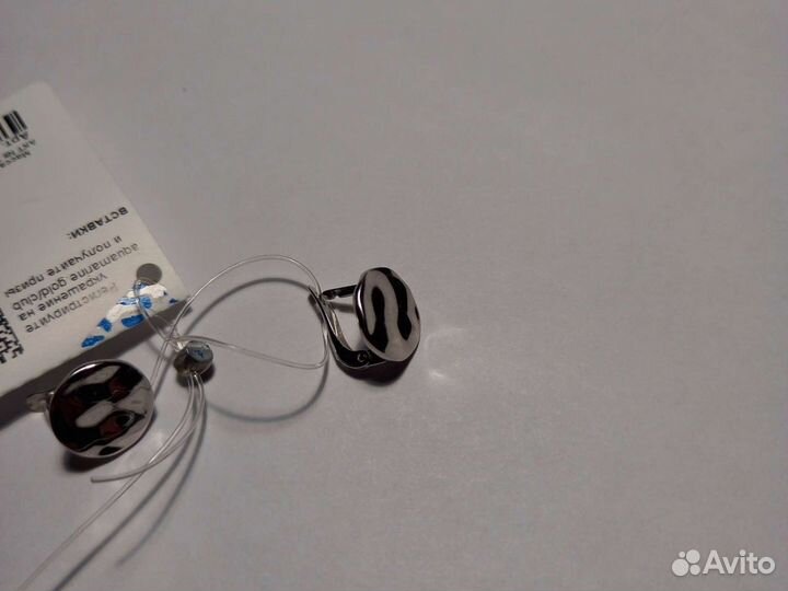 Серьги 925пробы