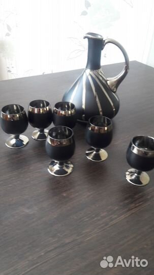 Коньячный набор штоф и 6 рюмок