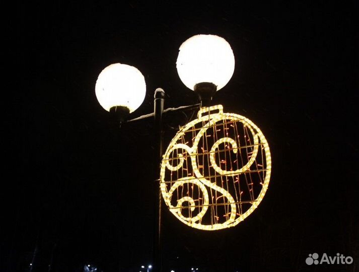 Световые консоли новогодние