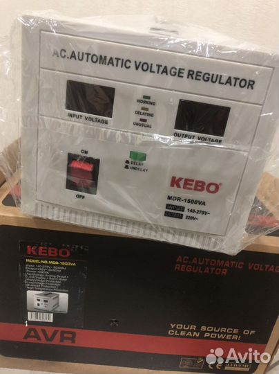 Стабилизатор напряжения 1500VA