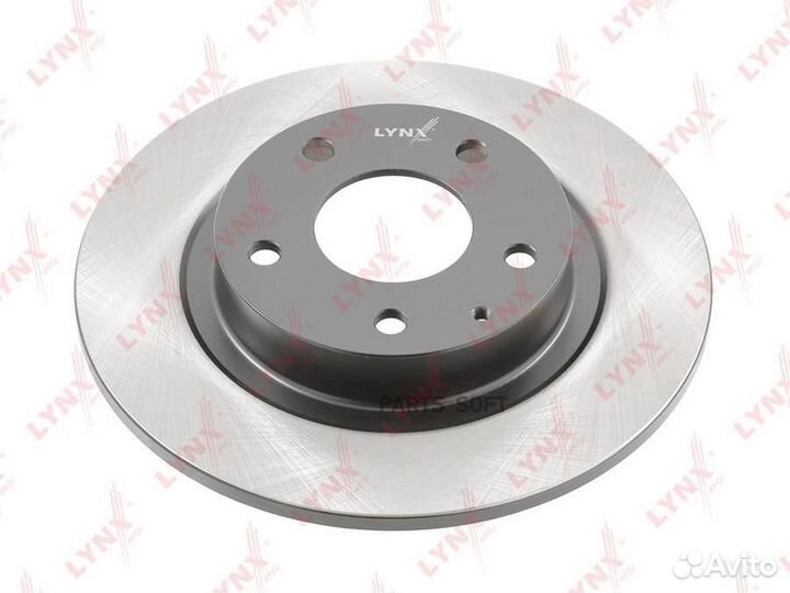 Lynxauto BN-1656 Диск тормозной задний mazda 6 III