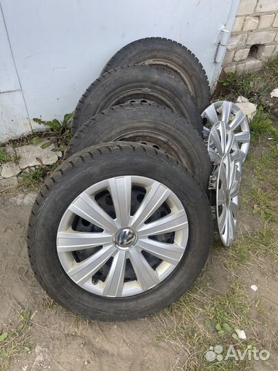 Колёса зимние шипованные VAG R15