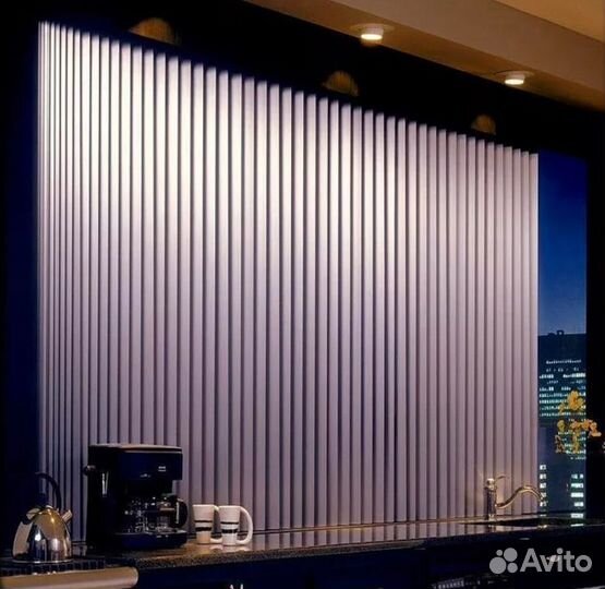 Вертикальные жалюзи тканевые пластиковые