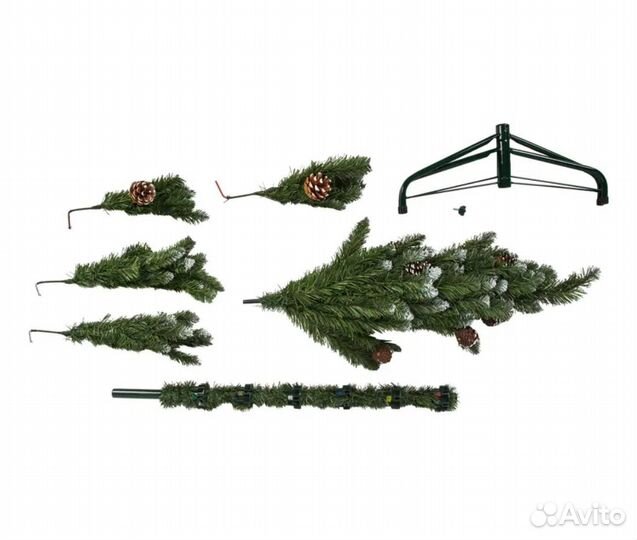 Ель искуственная заснеженная 150 см