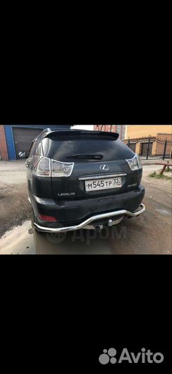 Защита бампера (передняя и задняя) на Lexus