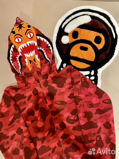 Bape double tiger zip hoodie / Бейп худи