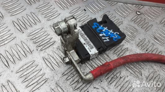 Клемма аккумулятора плюс land rover discovery 3 (2