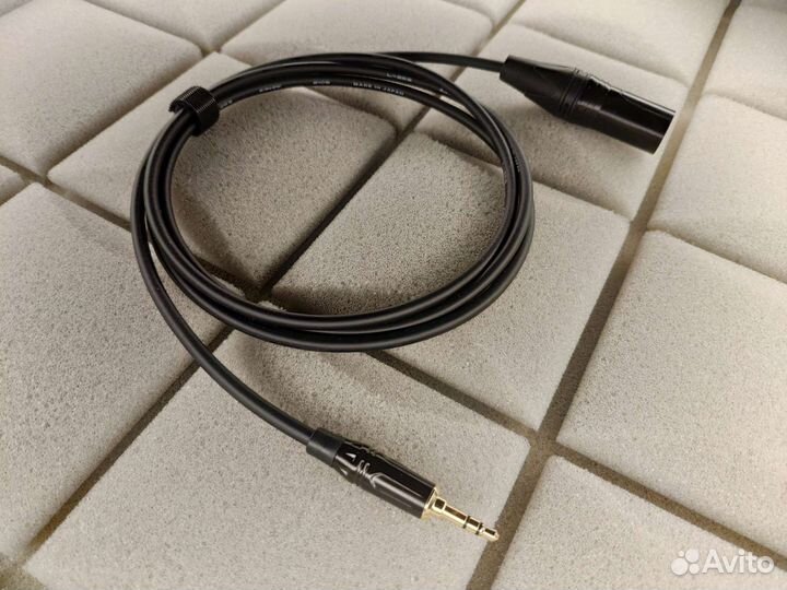 Jack 3,5 stereo - Xlr штекер canare l-2e5